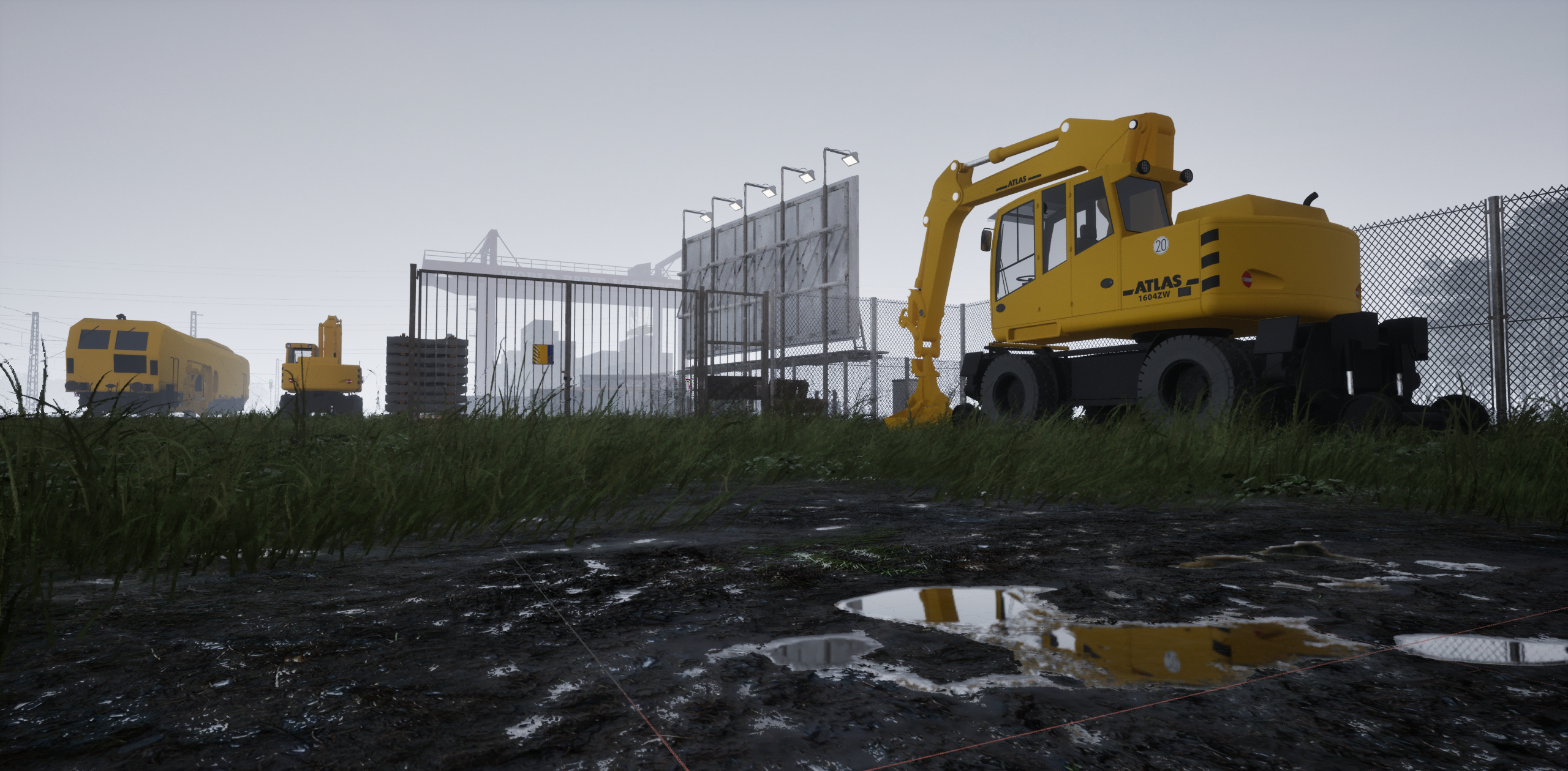 VisionXRail simulation screenshot